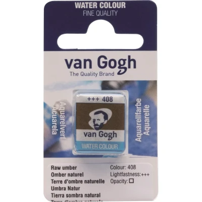 Afbeelding van Aquarelverf 408 Omber Naturel van Gogh Napje