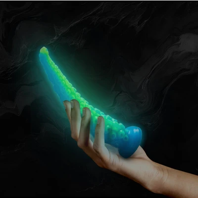 Afbeelding van EPIC SCYLLA FLUORESCENT THIN TENTACLE DILDO SMALL SIZE FANTASY XXL SEX TOYS VOOR VROUW KOPPELS SEKSSPEELTJES