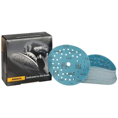 Afbeelding van MIRKA Galaxy schuurschijven 125mm 50 stuks P150
