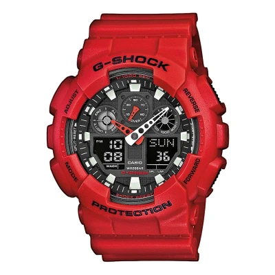 Afbeelding van G SHOCK Gshock Chronograaf, Heren, Maat: One Size, Rot