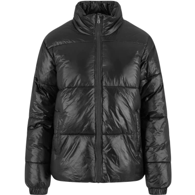 Afbeelding van Urban Classics Shiny Winterjas, Dames, Maat: 5XL, Black