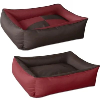 Afbeelding van BedDog® hondenmand MAX QUATTRO 4in1, vierkant hondenkussen, grote hondenbed, hondensofa, hondenhuis, met afneembare hoez, wasbaar, maat M XXXL