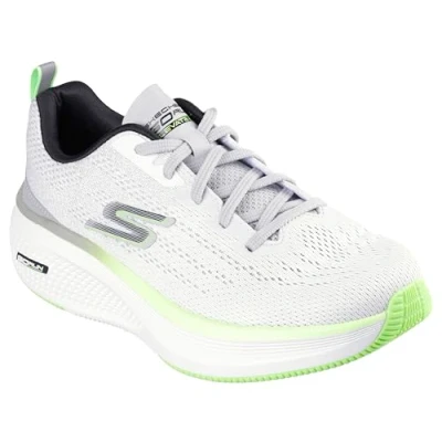 Afbeelding van Skechers GO RUN Elevate 2.0 Sneakers laag, Heren, Maat: 42, White/grey Textiel/ synthetisch