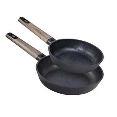 Image de Lot 2 poêles Cecotec Polka Excellence Bucket Set Force Noir 20 24cm