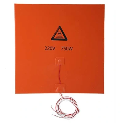 Afbeelding van VBESTLIFE Siliconen warmtekussen voor 3D printerbed, oranje (220 V, 750 W, 300 x mm)