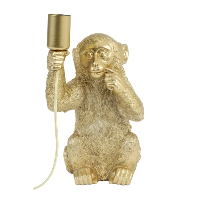 Afbeelding van Light &amp; Living Tafellamp MONKEY 20x19.5x34cm Goud