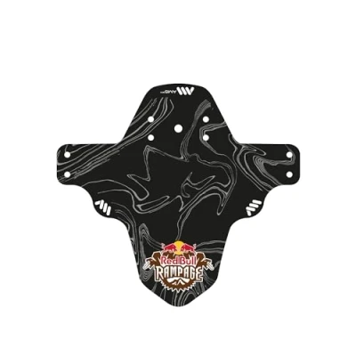Afbeelding van All Mountain Style AMS Fietsvoorspatbord, compatibel met Red Bull Ram Ridge, wit, 66 cm/69,8 cm/73,7 cm