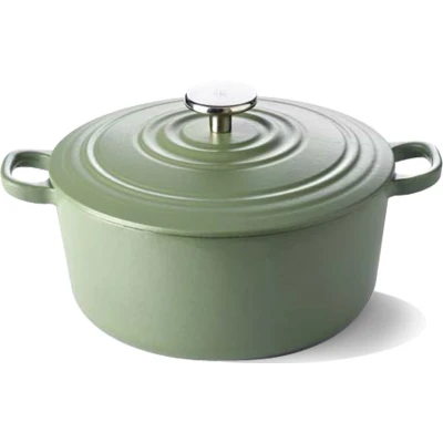 Afbeelding van Bk Bourgogne Stoofpot Olive Green 24cm, 4,2 Liter
