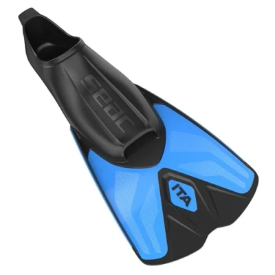 Afbeelding van Seac Ita Vinnen Zwemvliezen voor Snorkelen Gesloten Hiel 44/45 Blauw