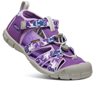Afbeelding van Keen Seacamp II CNX Children Unisex Outdoorsandalen voor kinderen, Maat: 24, Tillandsia purple Textiel/ synthetisch