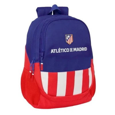 Afbeelding van Schoolrugzak Atlético Madrid Blauw Wit Rood 32 x 44 16 cm
