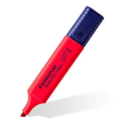 Afbeelding van Staedtler Markeerstift 364 Textsurfer rood 10 stuks