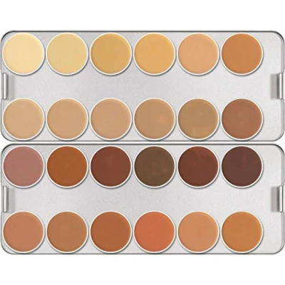 Afbeelding van Kryolan Dermacolor Camouflage Cream Foundation 24 Colour Palette K
