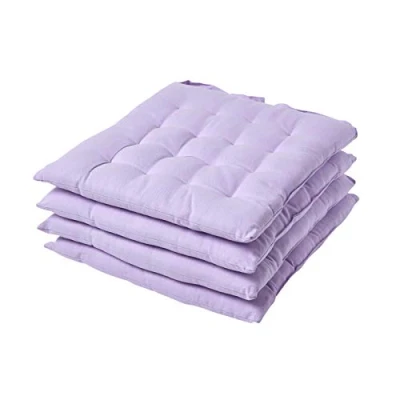 Afbeelding van Homescapes stoelkussens mauve 4 stuks