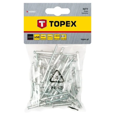 Afbeelding van TOPEX 43E403 Klinknagel