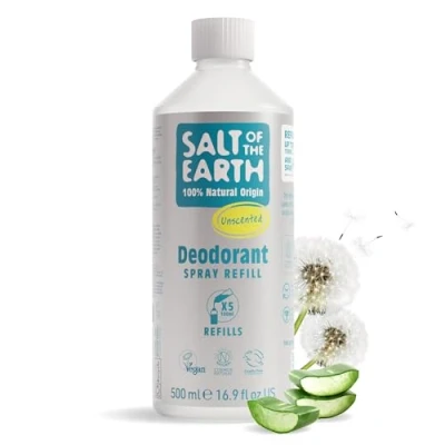Afbeelding van Salt of The Earth Unscented Natural Deodorant Refill 500ml