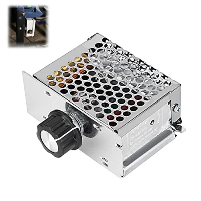 Afbeelding van Spanningsregelaar AC 4000 W snelheidsregelaar voor elektrische dimmer 220 V borstelmotor