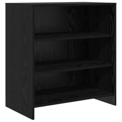 Afbeelding van vidaXL Dressoir Zwart Eiken 70x41x75 cm Bewerkt Hout