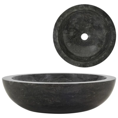 Afbeelding van Gootsteen 40x12 cm marmer zwart