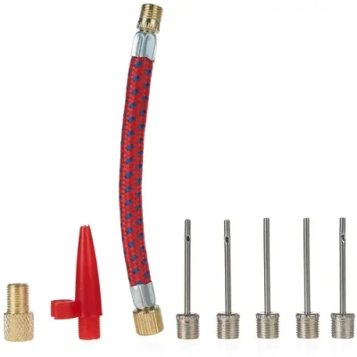 Afbeelding van Bandenpomp accessoires set 8 delig Luchtnippels Fiets nippel GEKO