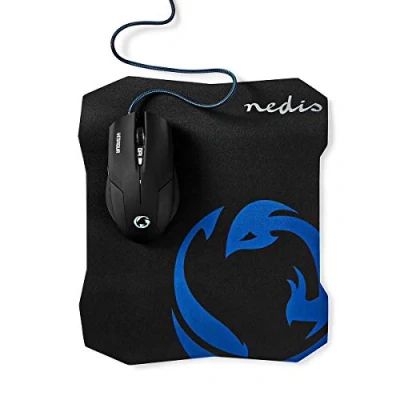 Afbeelding van Gaming set Nedis (Muis, Muismat)