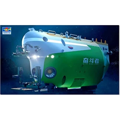 Afbeelding van 1:72 Trumpeter 07333 Chinese Full Ocean Deep Manned Submersible FEN DOU ZHE Plastic Modelbouwpakket
