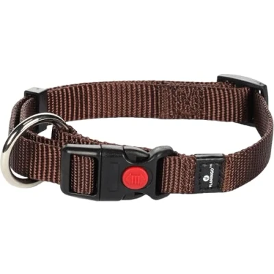 Afbeelding van Flamingo Hondenhalsband Asp 30/45 cm s: 15 mm Bruin