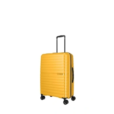 Afbeelding van Travelite Trient 4 Wiel Trolley M Yellow