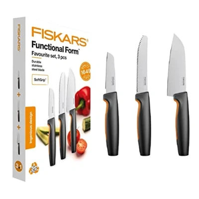Afbeelding van Fiskars Functional Form Favoriete messenset 3 delig