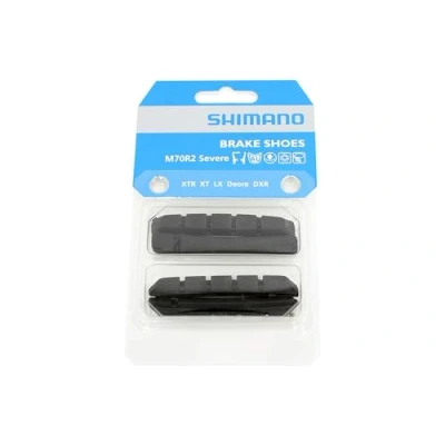 Image de Patin vtt shimano deore xtr/xt/slx/drx m70r2 v brake (2 pr)