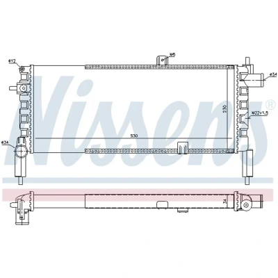 Afbeelding van Nissens Radiateur 63287