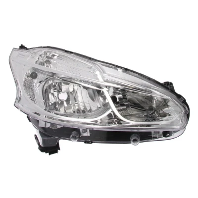 Afbeelding van TYC 20 14349 15 2 Koplampen rechts H7/H7, W21/5W Met daglicht voor rechtsrijdend verkeer Zonder elektro motor PEUGEOT: 208 I Hatchback, Van