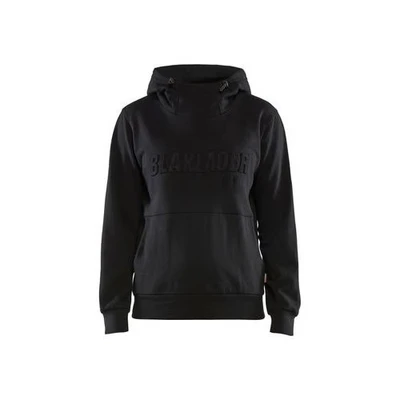 Afbeelding van Blaklader Dames hoodie 3D 3560 1158 Zwart S