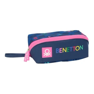 Afbeelding van Alleshouder Benetton Damero Marineblauw 20 x 8 cm