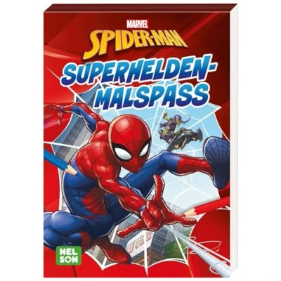 Afbeelding van Spider Man: Superhelden Malspaß