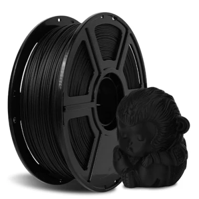 Afbeelding van FLASHFORGE PLA filament van koolstofvezel, 1,75 mm, versterkt met 1 kg spoel, maatnauwkeurigheid +/ 0,02 hoge sterkte en weerstand tegen