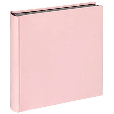 Afbeelding van walther design Fun Fotoalbum Baby 30x30 cm zwarte bladen rose