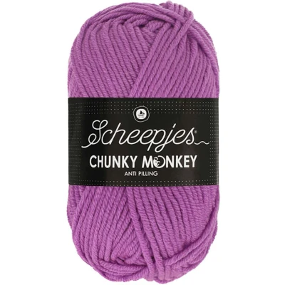 Afbeelding van Scheepjes Chunky Monkey 100g 1084 Wild Orchid Paars