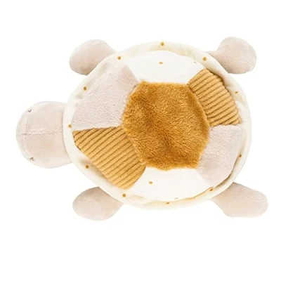 Afbeelding van Nattou Activiteiten Knuffel Schildpad Lapidou Karamel 19 cm