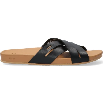 Afbeelding van Reef Muiltjes, Dames, Maat: 36, Black/tan Hoogwaardig imitatieleer