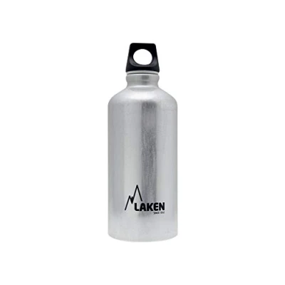 Afbeelding van Laken Futura Waterfles, smalle mond, schroefdop met ring, 0,6 l, aluminium