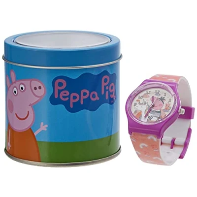 Afbeelding van Horloge Kinderen Cartoon 482625 TIN BOX (Ø 32 mm)