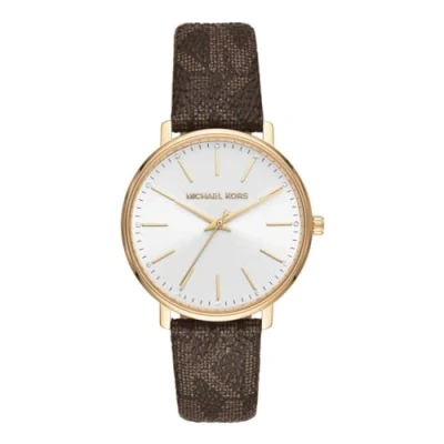 Afbeelding van Michael Kors Pyper Horloge, Dames, Maat: One Size, Brown