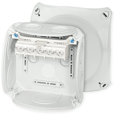 Afbeelding van Hensel DK 0606 G Aftakkast (l x b h) 130 77 mm Grijs IP66 1 stuk(s)
