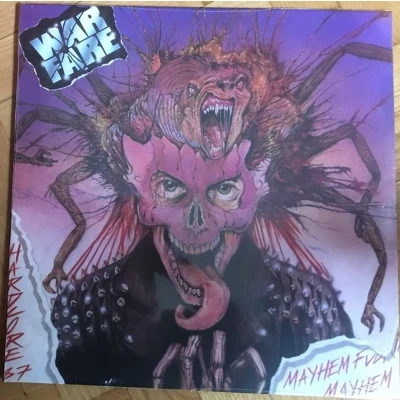 Afbeelding van Warfare Mayhem Fuckin&#039; (LP) ( Limited Edition) (Coloured Vinyl)