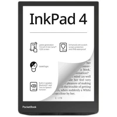 Afbeelding van PocketBook InkPad 4 eBook reader 19.8 cm (7.8 inch) Zwart
