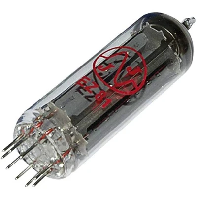 Afbeelding van EZ 81 = 6 CA 4 Elektronenbuis Dualgelijkrichter 250 V 160 mA Aantal polen: 9 Fitting: Noval 1 stuk(s)