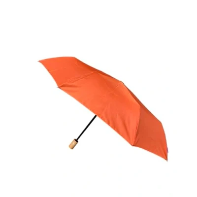 Afbeelding van Smati Couleurs Uni Opvouwbare paraplu Auto Open/Dicht ø 96 cm Cognac