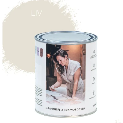 Afbeelding van SPINDER X EVA 1L Matte Muurverf Liv