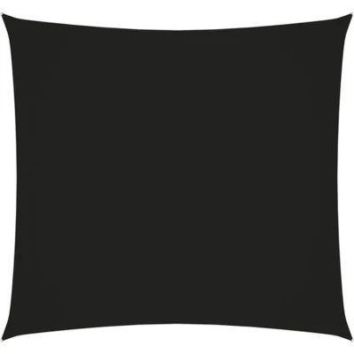 Afbeelding van Zonnescherm vierkant 3x3 m oxford stof zwart